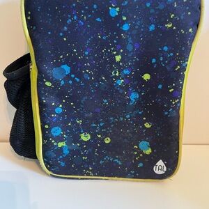 TAL - Lunch Box Hydration Green & Blue Splatter Paint Style